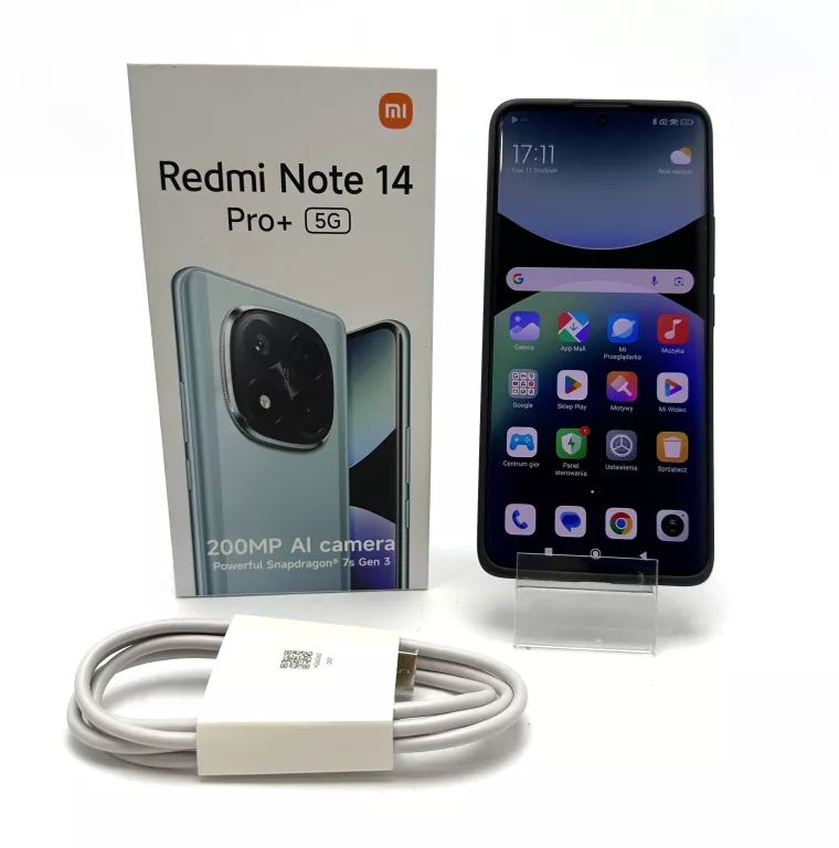 TELEFON XIAOMI REDMI NOTE 14 PRO+ 5G 512GB - ZABLOKOWANY