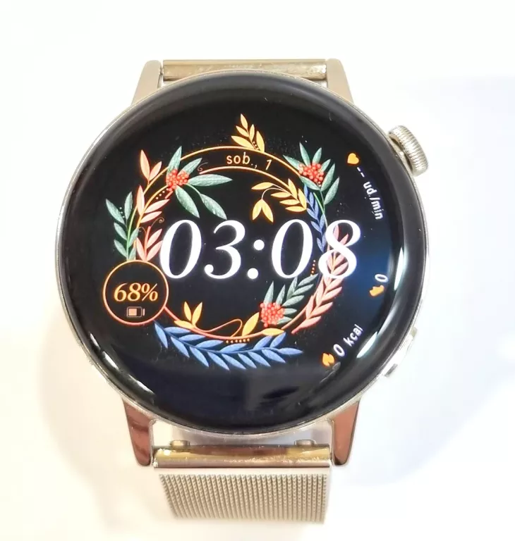 SMARTWATCH HUAWEI WATCH GT3 ZŁOTY KOMPLET