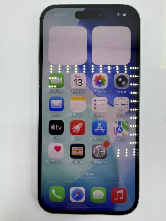 TELEFON IPHONE 15 BIAŁY 100% BAT 6/128GB