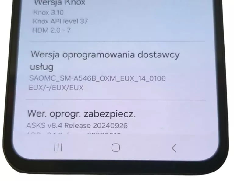 SAMSUNG A54 5G 8GB / 128GB CZARNY BEZ BLOKAD ! EUX