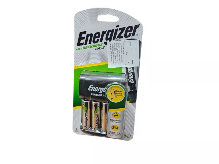 ZESTAW ENERGIZER - ŁADOWARKA BASE + 4X AKUMULATORKI UNIVERSAL AA 1300MAH