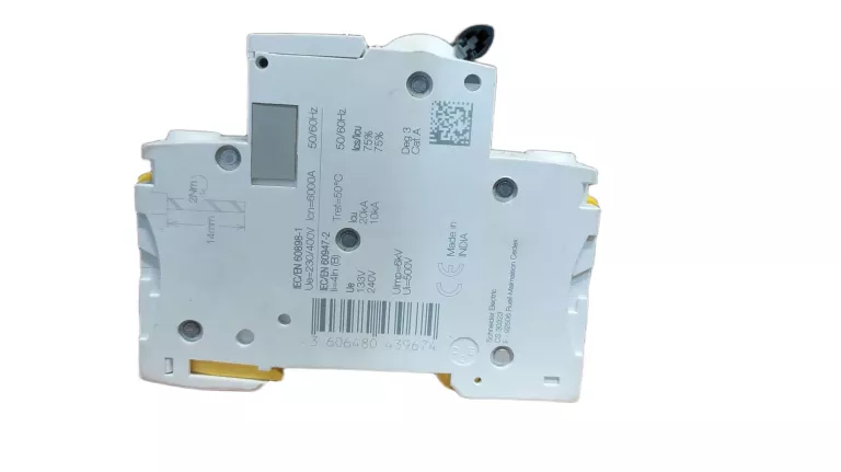 WYŁĄCZNIK NADPRĄDOWY IC60N-B10-1 B 10A 1-BIEGUNOWY