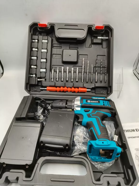 WKRĘTARKA GIROX + 2X AKU / WALIZKA