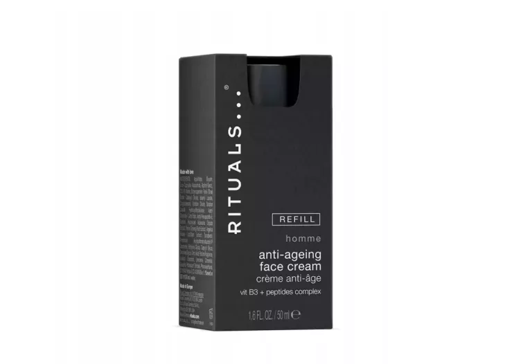 RITUALS HOMME ANTI-AGEING FACE CREAM REFILL 50ML. UZUPEŁNIENIE 07/2027R.