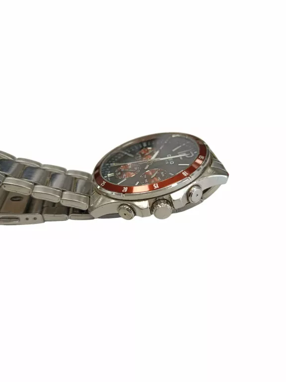 ZEGAREK CASIO MTP 1374 CHRONOGRAF MULTIDATA BRANSOLETKA
