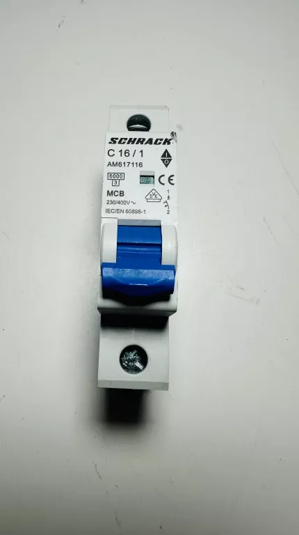 SCHRACK AMPARO WYŁĄCZNIK INSTALACYJNY 6KA, C 16A, 1P WARTO OKAZJA