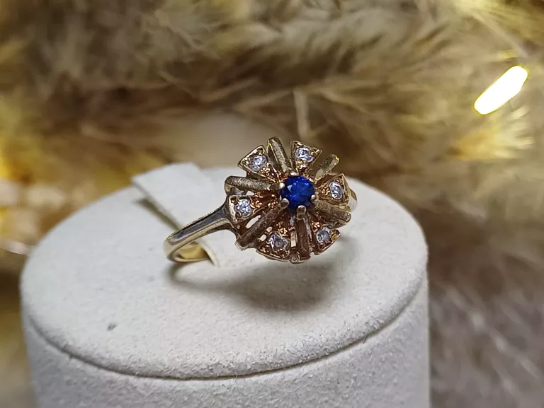 piekny-zloty-pierscionek-z-chabrowym-oczkiem-p585-rozmiar-13-stan-11323-2