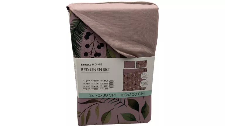 sinsay-komplet-poscieli-160x200-fioletowa-listki-100-bawelna-jednosci-narodowej-45-sj-wroclaw