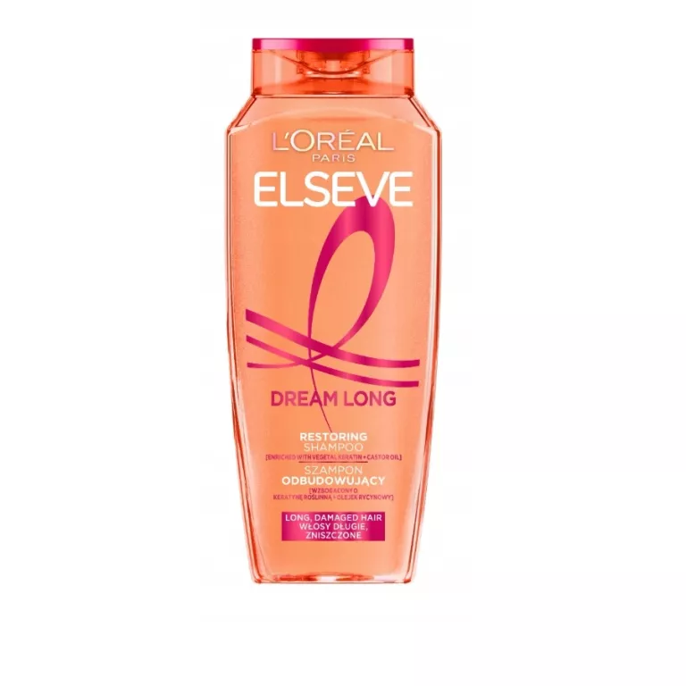 L'ORÉAL ELSEVE DREAMLONG ODBUDOWUJĄCY SZAMPON WŁOSY DŁUGIE ZNISZCZONE 400M