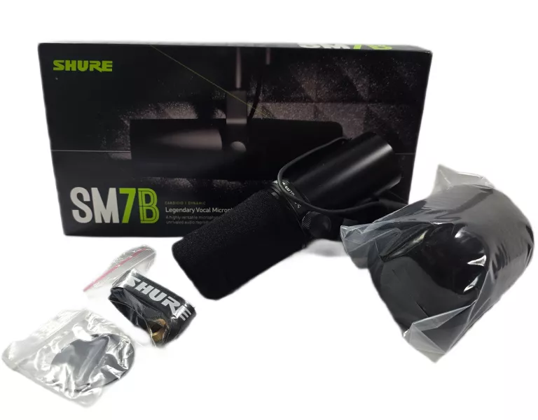 MIKROFON DYNAMICZNY SHURE SM7B SUPER STAN!