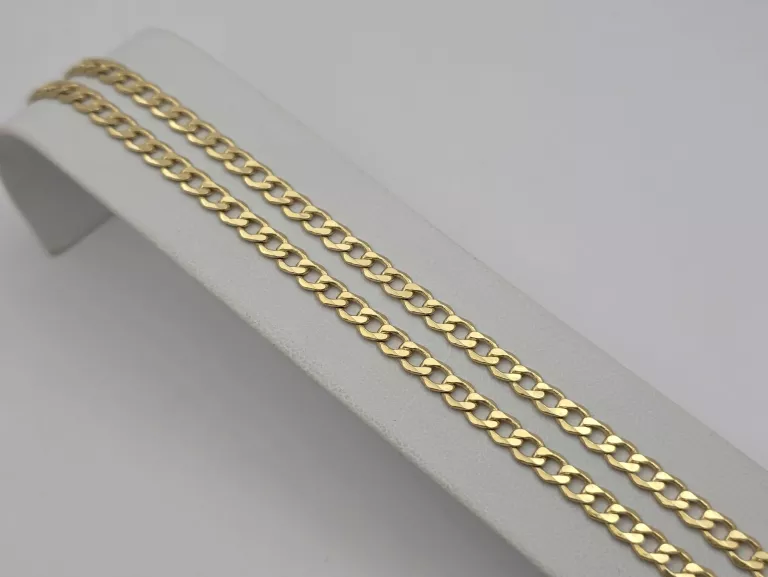 ZŁOTY ŁAŃCUSZEK SPLOT: PANCERKA - 585 14K 50CM 7,35G