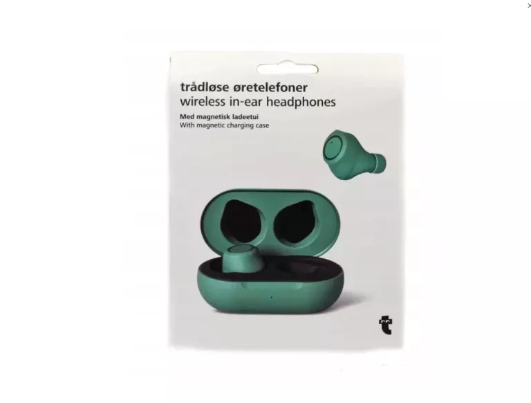 SŁUCHAWKI DOUSZNE ZIELONE BEZPRZEWODOWE BLUETOOTH - FLYING TIGER