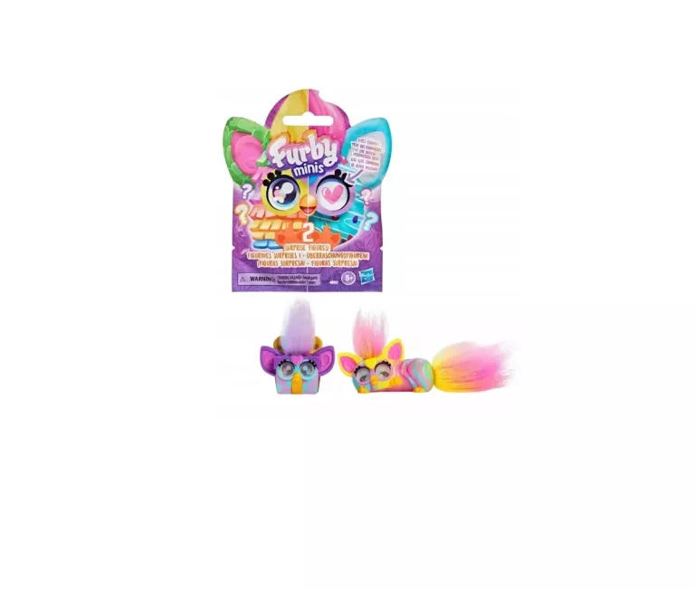 FURBISIE MINI FURBY MINIS FIGURKI KOLEKCJONERSKIE 2SZT MINI MASKOTKA