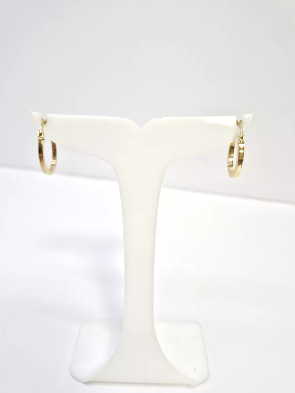 ZŁOTE KOLCZYKI KOŁA PR. 585