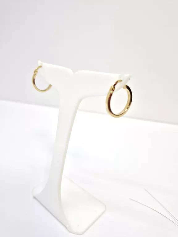 ZŁOTE KOLCZYKI KOŁA PR. 585