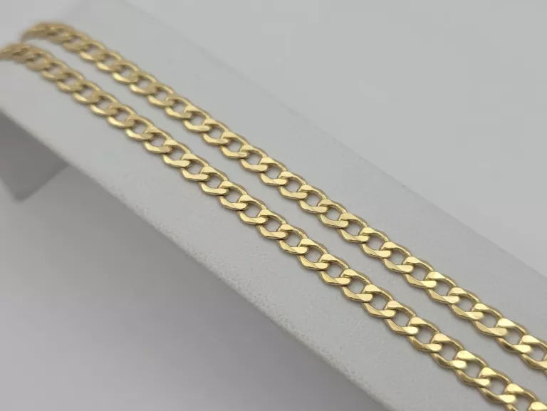 ZŁOTY ŁAŃCUSZEK SPLOT: PANCERKA - 585 14K 50CM 7,35G