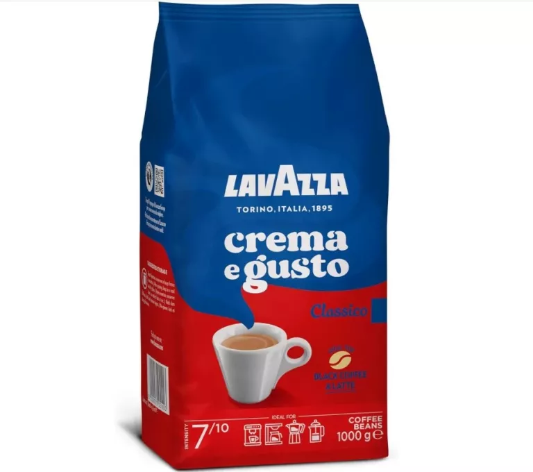 KAWA ZIARNISTA LAVAZZA CREMA E GUSTO ESPRESSO CLASSICO 7/10 1KG