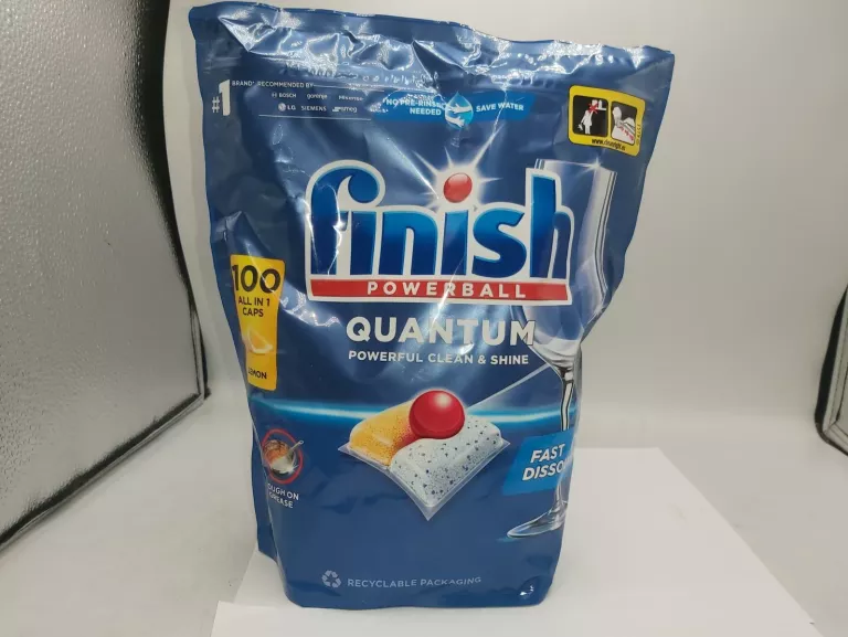 KAPSUŁKI FINISH QUANTUM 100 SZT LEMON