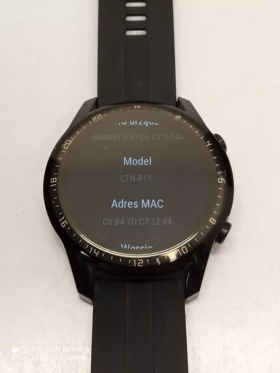 SMARTWATCH HUAWEI GT2+ ŁADOWARKA