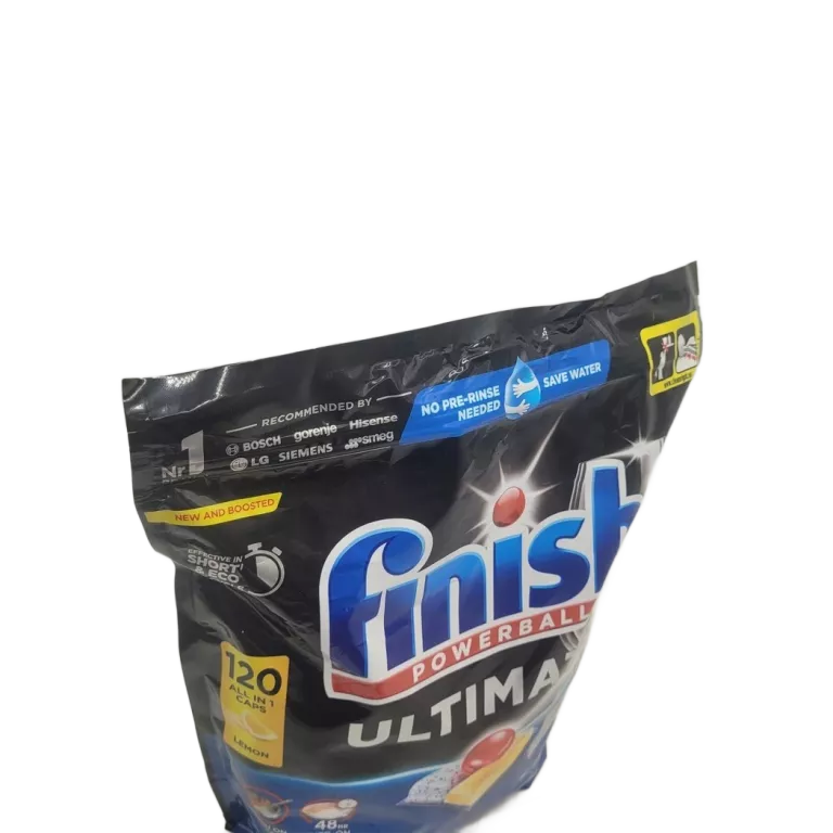 FINISH KAPSUŁKI DO ZMYWARKI ULTIMATE POWERBALL 120 SZTUK