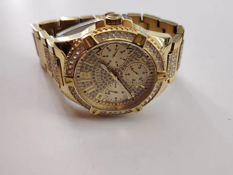 ZEGAREK DAMSKI GUESS W1156L2 ZŁOTY Z CYRKONIAM