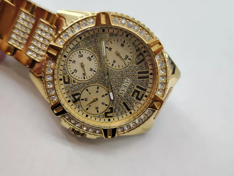 ZEGAREK DAMSKI GUESS W1156L2 ZŁOTY Z CYRKONIAM