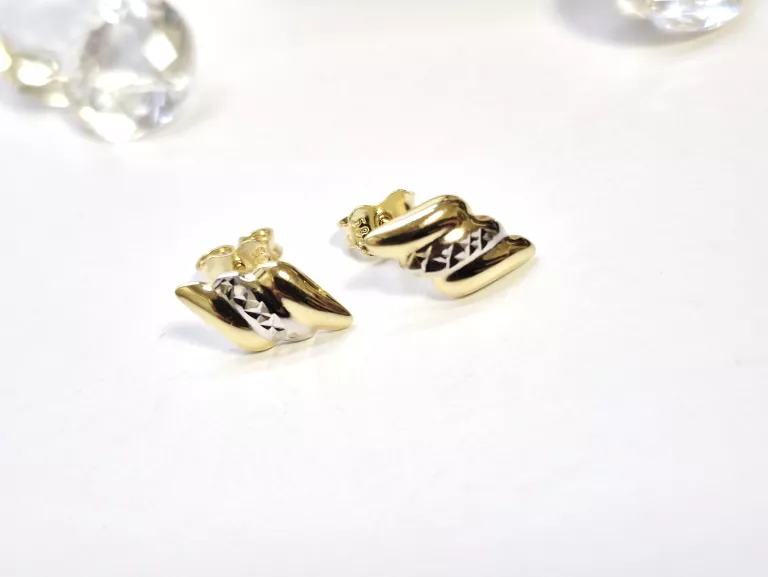 ZŁOTE KOLCZYKI PR.585 SZTYFT