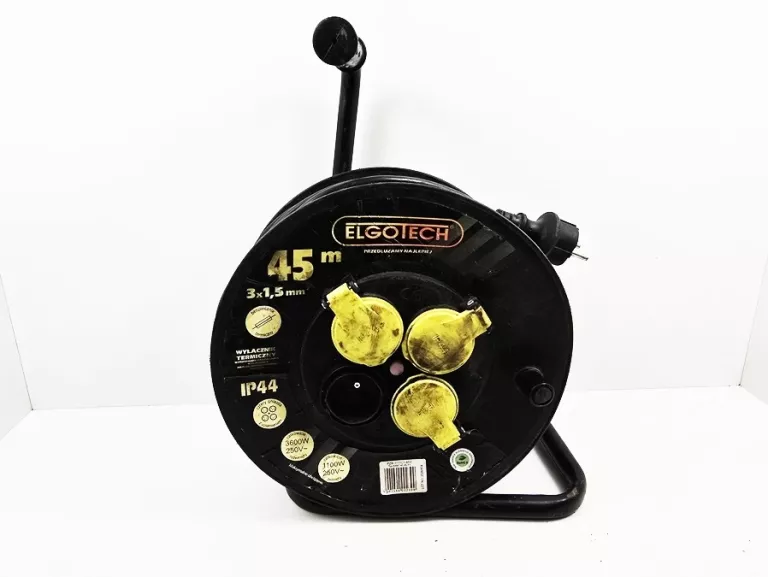 ELGOTECH PRZEDŁUŻACZ BĘBNOWY 45M OMY 3X1,5