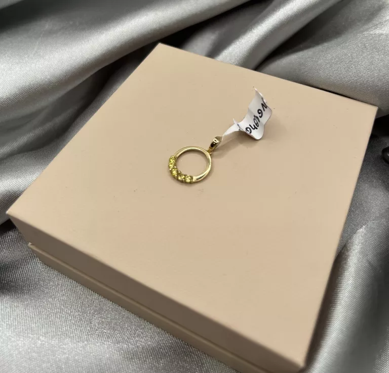 ZŁOTA NIENOSZONA  ZAWIESZKA 585 0,93G