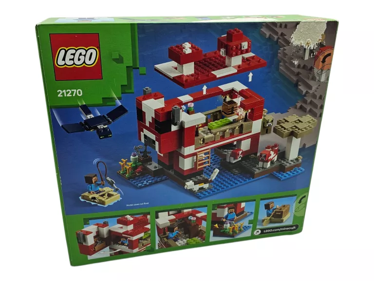 LEGO 21270 MINECRAFT DOM GRZYBOWEJ KROWY