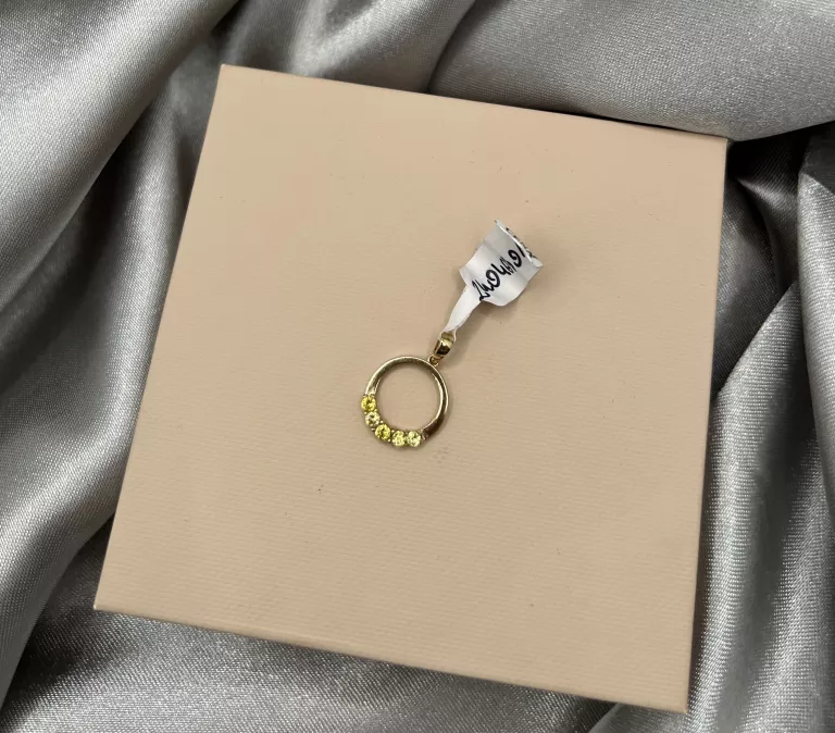 ZŁOTA NIENOSZONA  ZAWIESZKA 585 0,93G