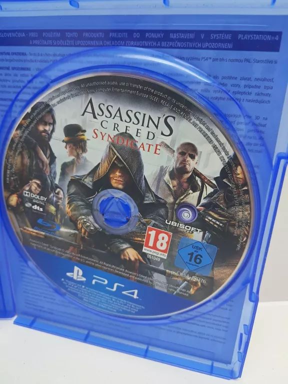 GRA PS4 ASSSASINS CREED SYNDICATE
