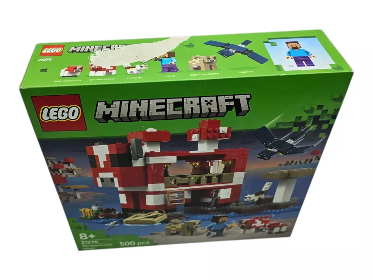 LEGO 21270 MINECRAFT DOM GRZYBOWEJ KROWY