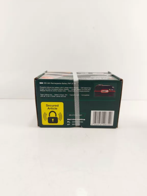 AKUMULATOR LI-ION PARKSIDE 20 V 4 AH