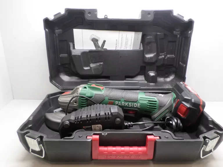 SZLIFIERKA KĄTOWA PARKSIDE PWSA 20 LI D4