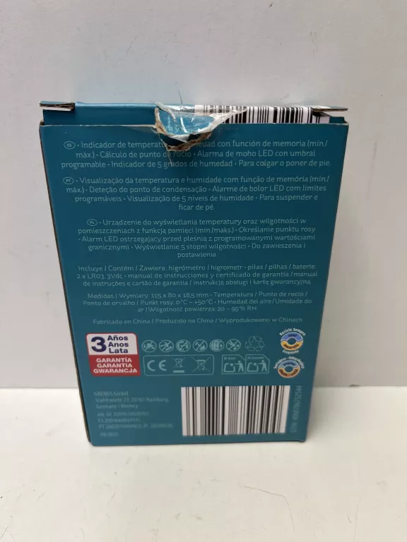 BUDZIK KRONTALER Z FUNKCJĄ AUTOMATYCZNEGO USTAWIANIA GODZINY I DATY