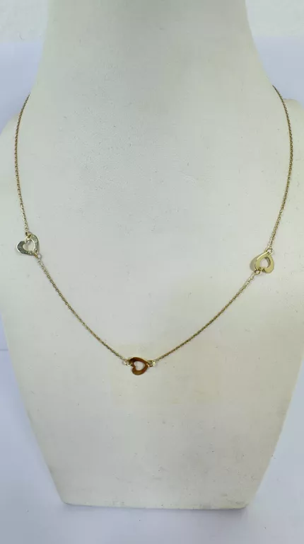 ZŁOTY ŁANCUSZEK CELEBRYTKA 585 1,04G