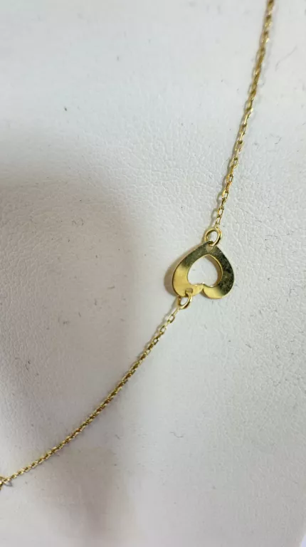 ZŁOTY ŁANCUSZEK CELEBRYTKA 585 1,04G