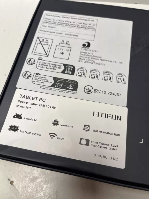 TABLET TAB 10 LITE 2/32GB ANDROID 14