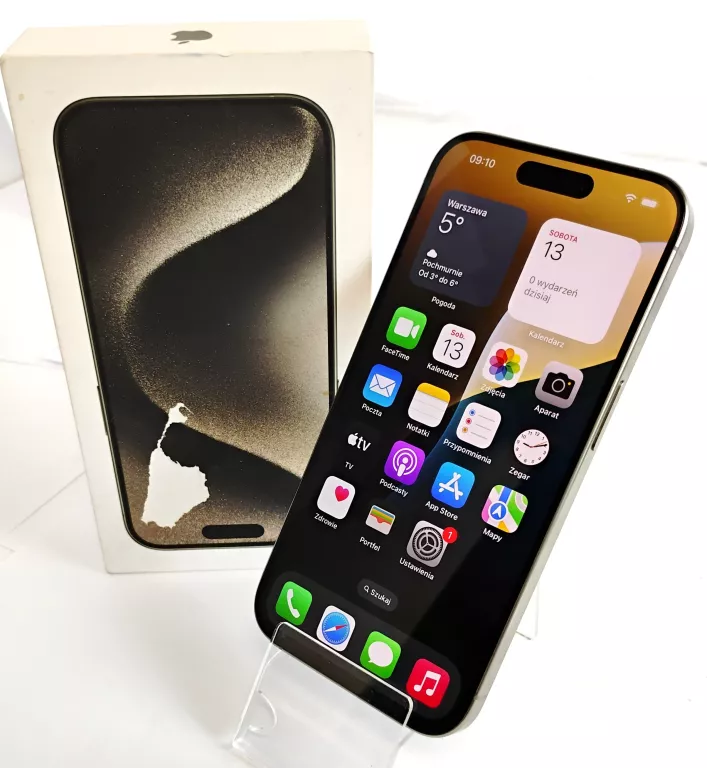 TELEFON APPLE IPHONE 15 PRO 128GB ZADBANY! BATERIA 89%