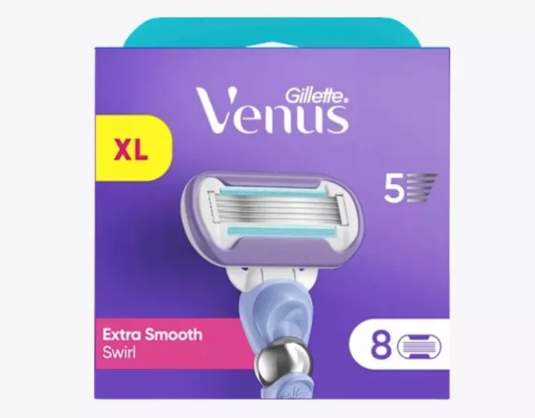 GILLETTE VENUS EXTRA SMOOTH SWIRL 8SZT WYMIENNE WKŁADY