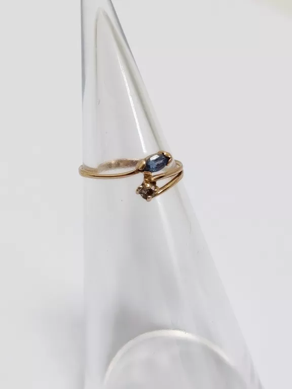 ZŁOTY PIERSCIONEK PR.585 R.8 0,9G