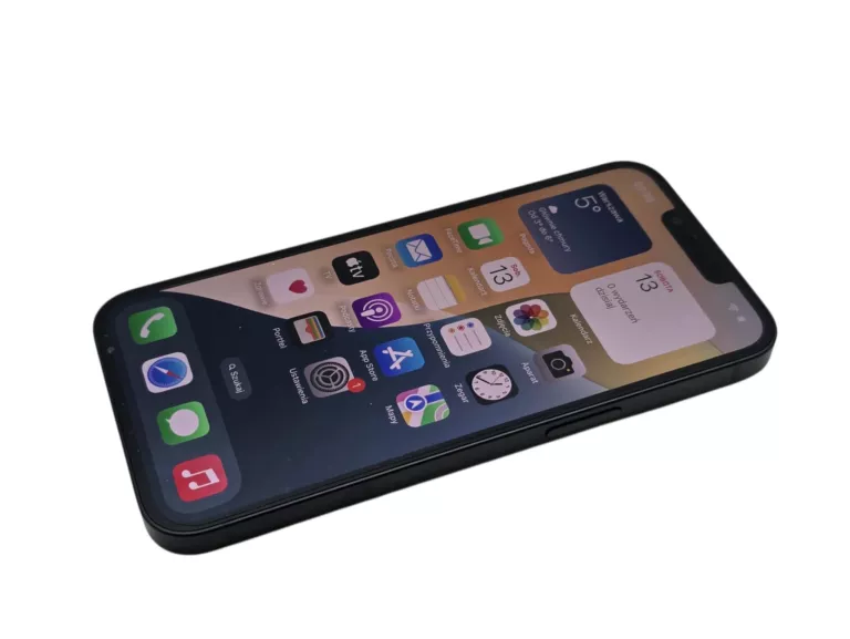 TELEFON APPLE IPHONE 16E 8 GB / 128 GB 5G CZARNY - 100% KONDYCJI - ZESTAW