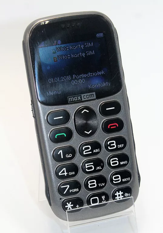 TELEFON MAXCOM COMFORT MM471 APARAT 2MPX PRZYCISK SOS