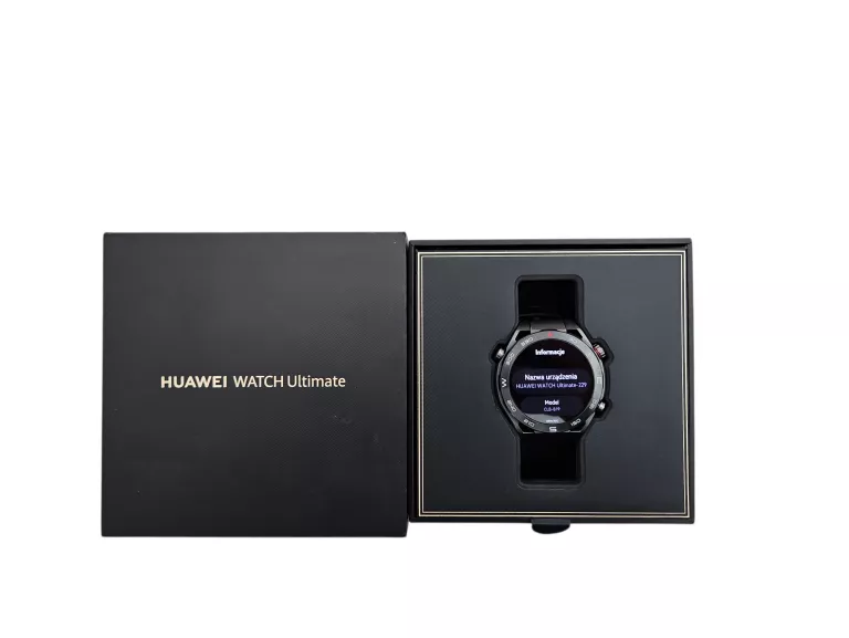 SMARTWATCH HUAWEI WATCH ULTIMATE-229 CZARNY KOMPLET