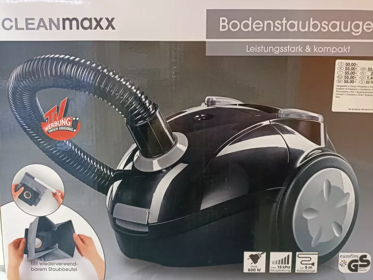 ODKURZACZ CLEANMAXX 800W