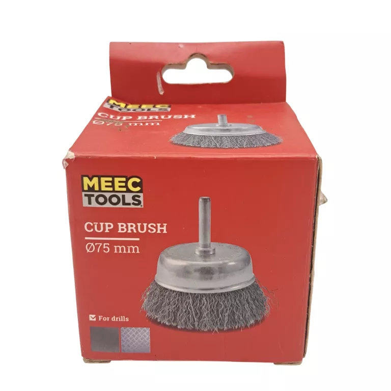 SZCZOTKA DRUCIANA NA WIERTARKĘ MEEC TOOLS