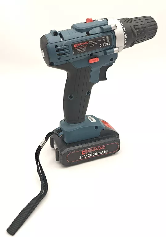 WKRĘTARKA BERHARD BER21/QD-CDL003, 2 X AKU, ŁAD, WALIZKA