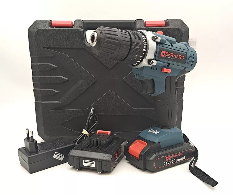 WKRĘTARKA BERHARD BER21/QD-CDL003, 2 X AKU, ŁAD, WALIZKA