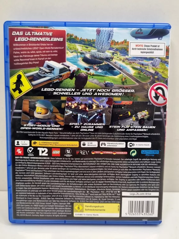 LEGO 2K DRIVE PLAYSTATION 5 (PS5)
